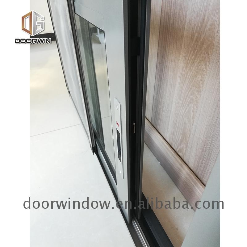 China factory supplied top quality reception desk sliding window rate of aluminium windows powder coated - Doorwin Group Windows & Doors