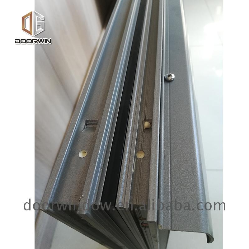 China factory supplied top quality reception desk sliding window rate of aluminium windows powder coated - Doorwin Group Windows & Doors