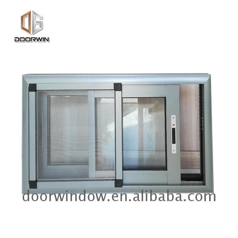 China factory supplied top quality reception desk sliding window rate of aluminium windows powder coated - Doorwin Group Windows & Doors