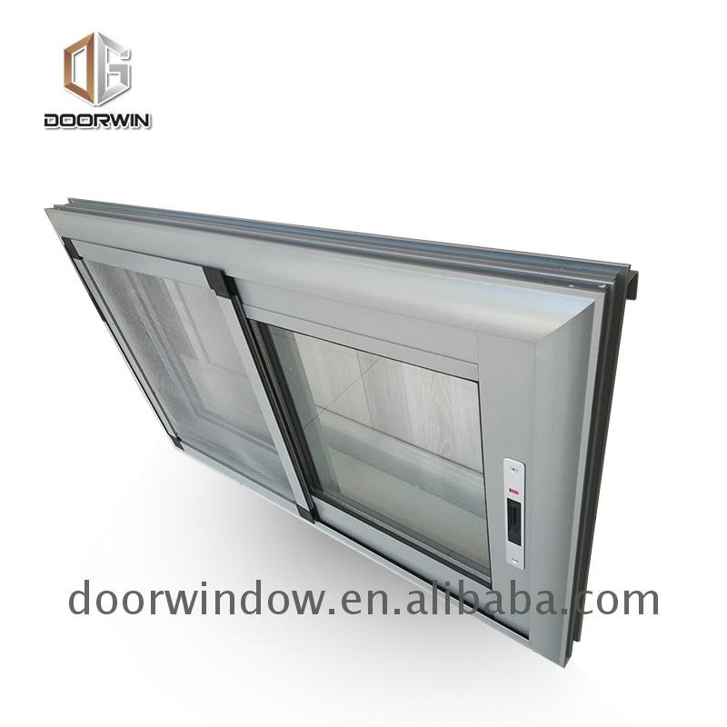 China factory supplied top quality reception desk sliding window rate of aluminium windows powder coated - Doorwin Group Windows & Doors