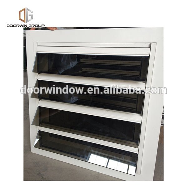 China Good eyebrow window shutters exterior lowes for arched windows - Doorwin Group Windows & Doors