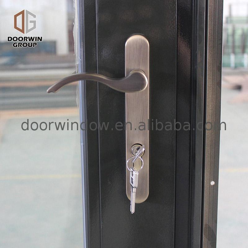 China Good lowes front entry doors exterior large glass door - Doorwin Group Windows & Doors