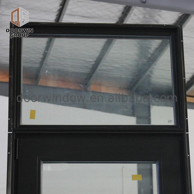 China Good lowes front entry doors exterior large glass door - Doorwin Group Windows & Doors