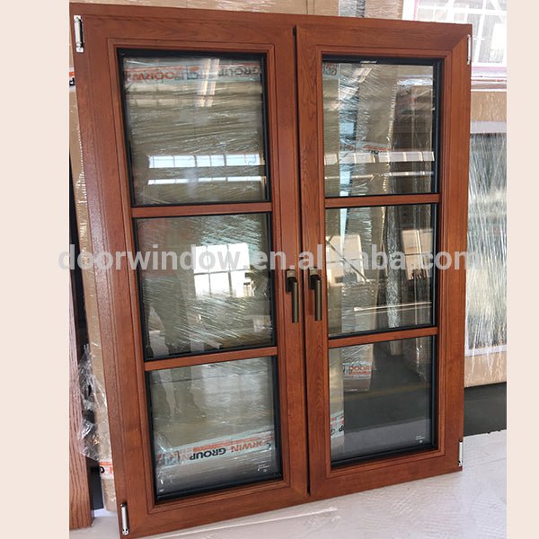 China Good softwood windows online single glazed wooden simulated divided lite - Doorwin Group Windows & Doors