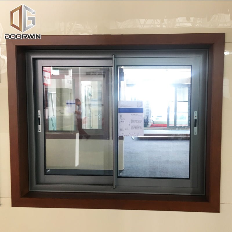 China Manufactory picture window with bottom slider painting powder coated windows open sliding outside - Doorwin Group Windows & Doors