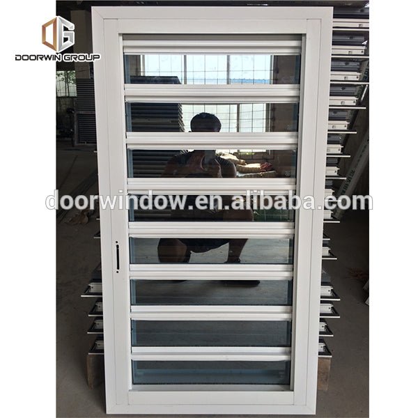 China Manufactory powder coated aluminium windows plantation shutters for casement pics of - Doorwin Group Windows & Doors