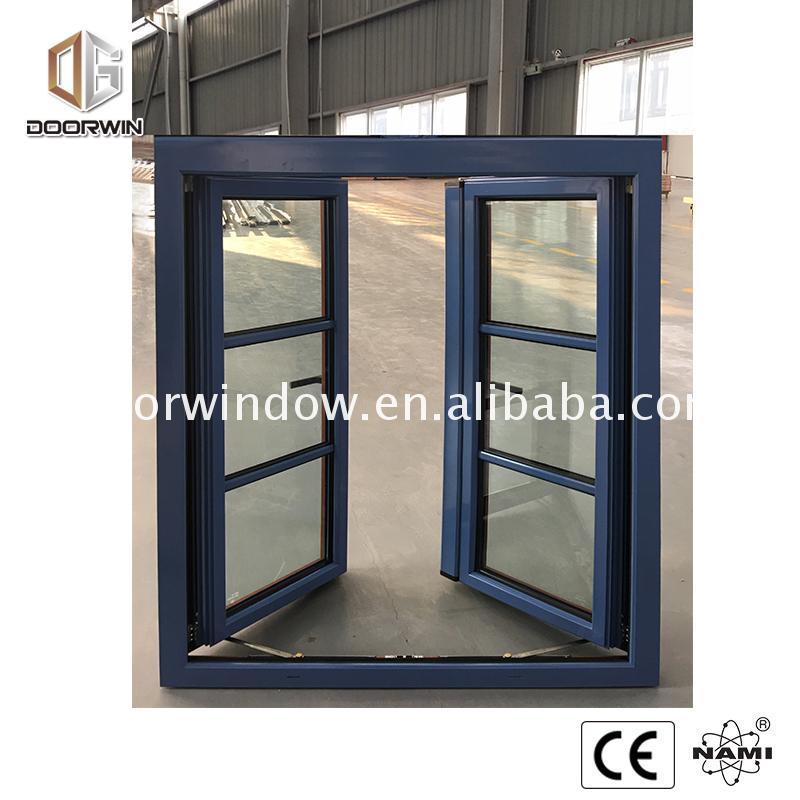 China manufacturer arched grill window french windows casement for sale - Doorwin Group Windows & Doors