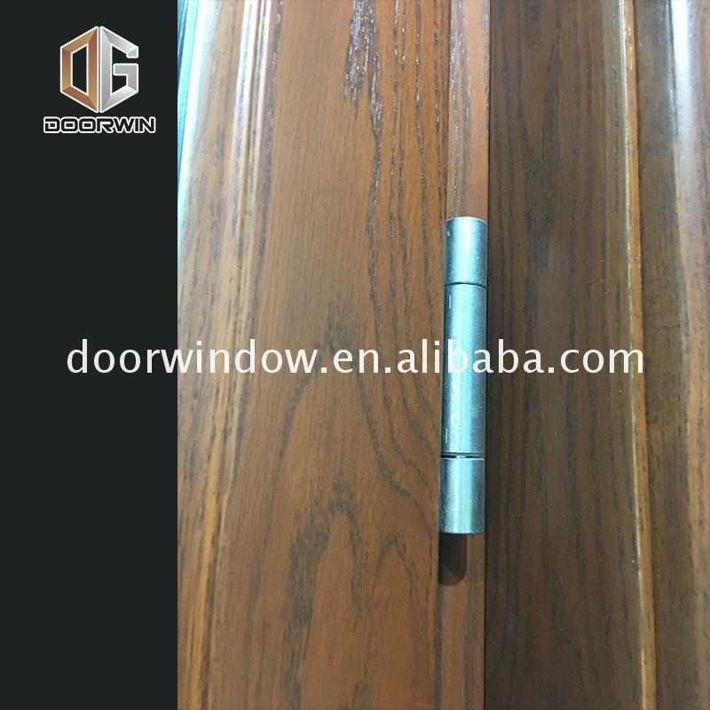 China manufacturer black aluminium doors bedroom single door designs bathroom design - Doorwin Group Windows & Doors