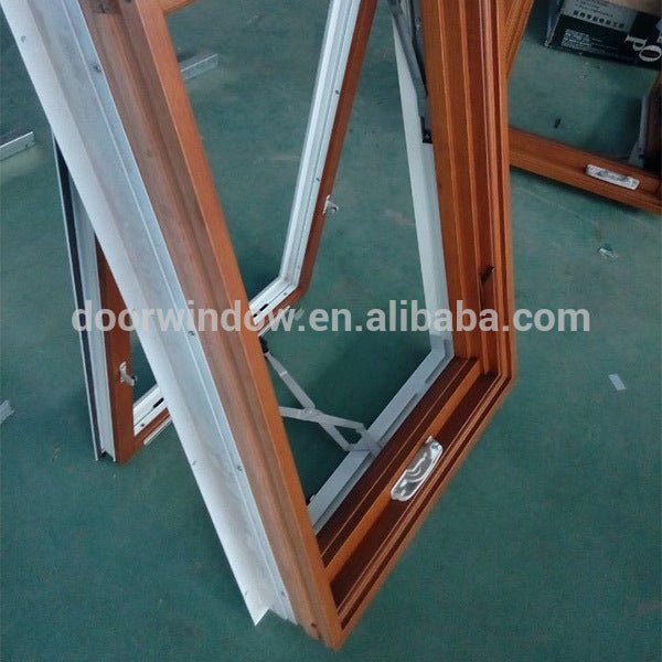 China manufacturer frosted awning window frameless aluminium windows florida - Doorwin Group Windows & Doors