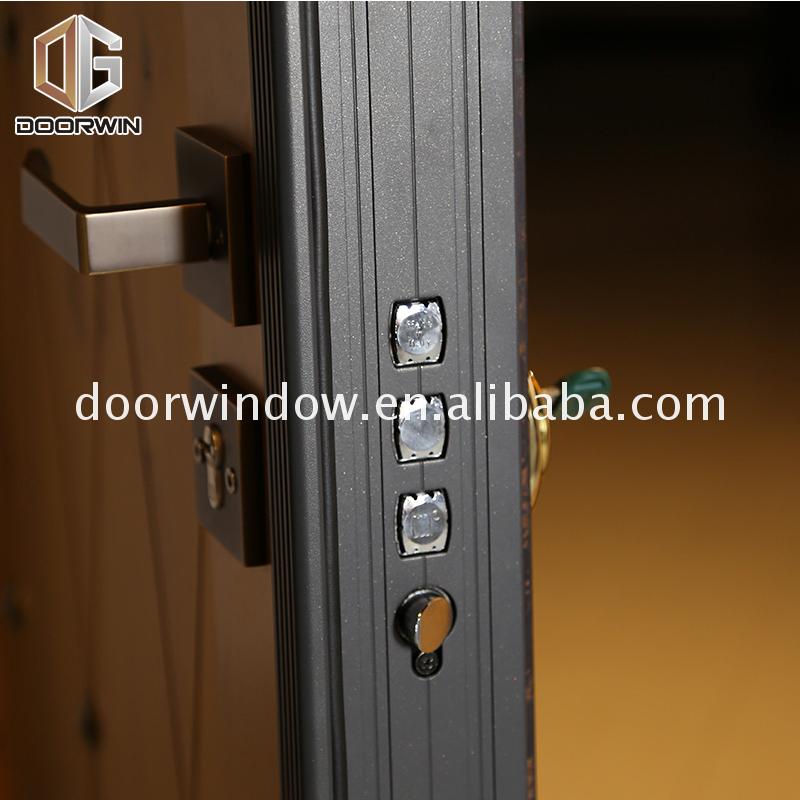 China Supplier solid oak external doors exterior security prices - Doorwin Group Windows & Doors