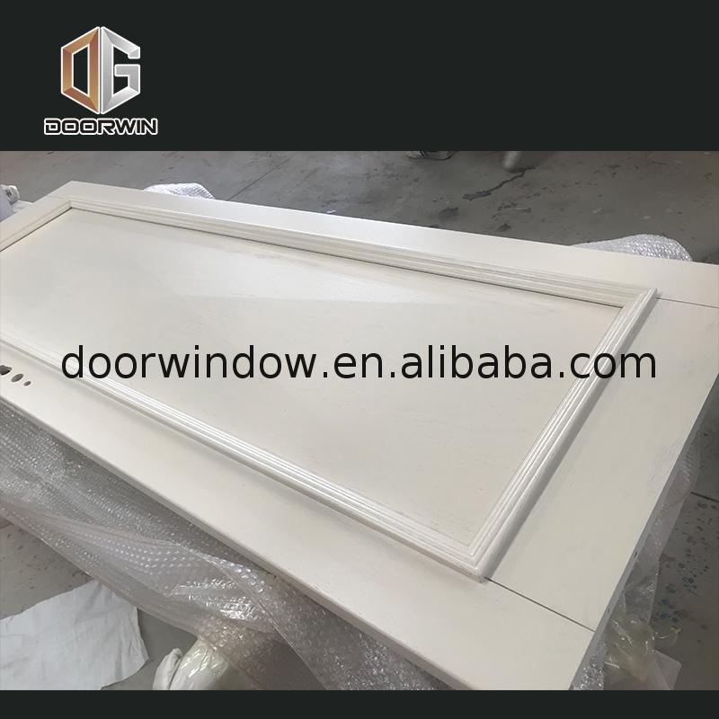 China Supplier solid wood room divider doors 3 panel white oak - Doorwin Group Windows & Doors