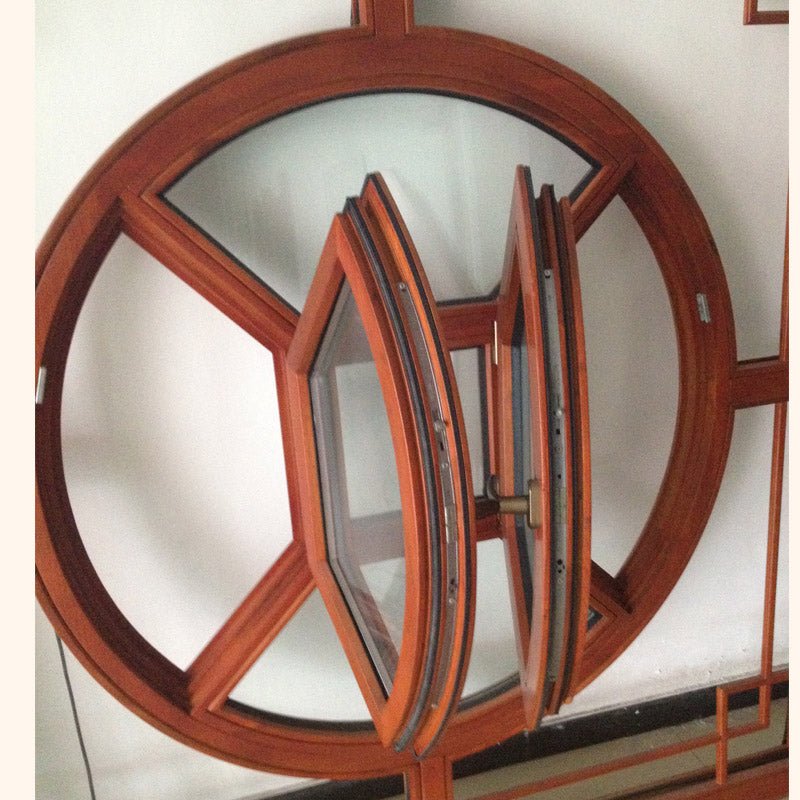 Chines Style Arched-Top-Solid Wood-Casement Window - Doorwin Group Windows & Doors