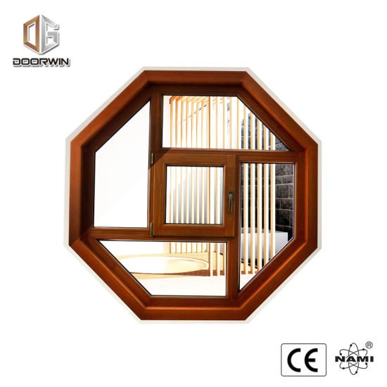 Chines Style Solid Wood Arched Top Casement Window - China Arch Window Grill Design, Aluminum Window Seal Strip - Doorwin Group Windows & Doors
