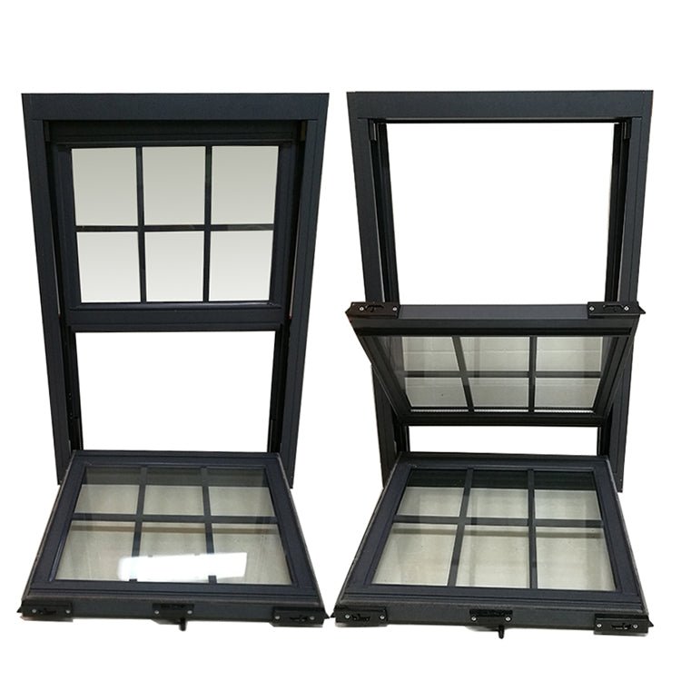 Chinese factory french aluminum window double hung windows - Doorwin Group Windows & Doors