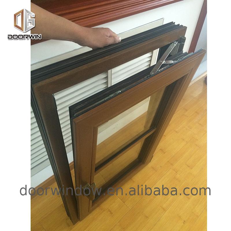 Chinese factory glazing windows friction hinges for wooden french window brasserie - Doorwin Group Windows & Doors