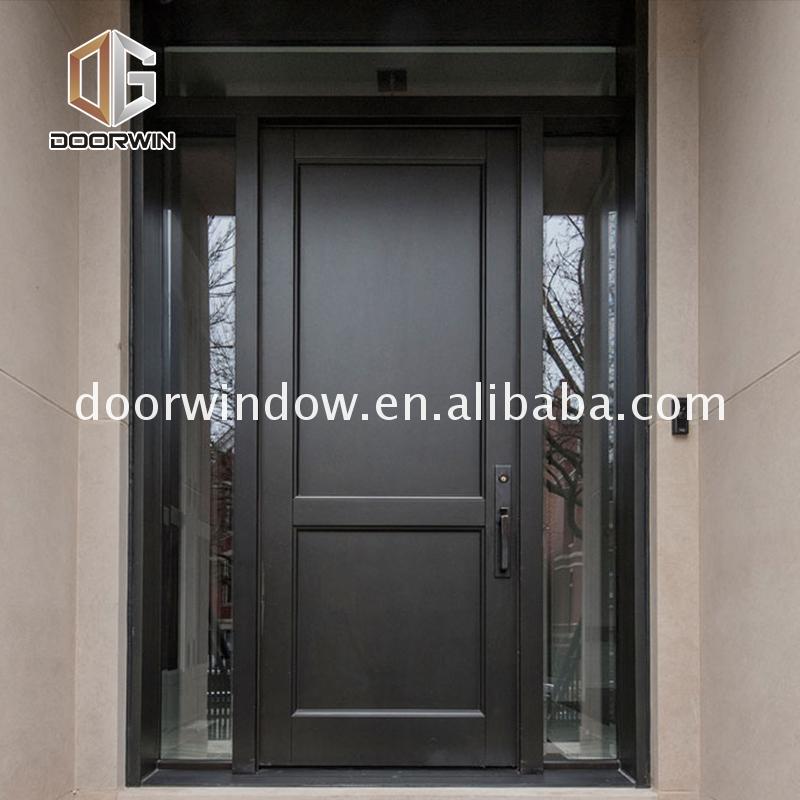 Chinese factory interior wood doors with glass panels inserts - Doorwin Group Windows & Doors