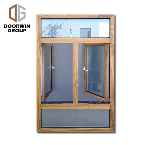 Chinese factory large wooden windows kitchen window frame insulation around frames - Doorwin Group Windows & Doors