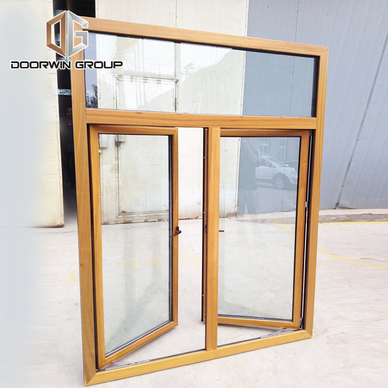 Chinese factory large wooden windows kitchen window frame insulation around frames - Doorwin Group Windows & Doors