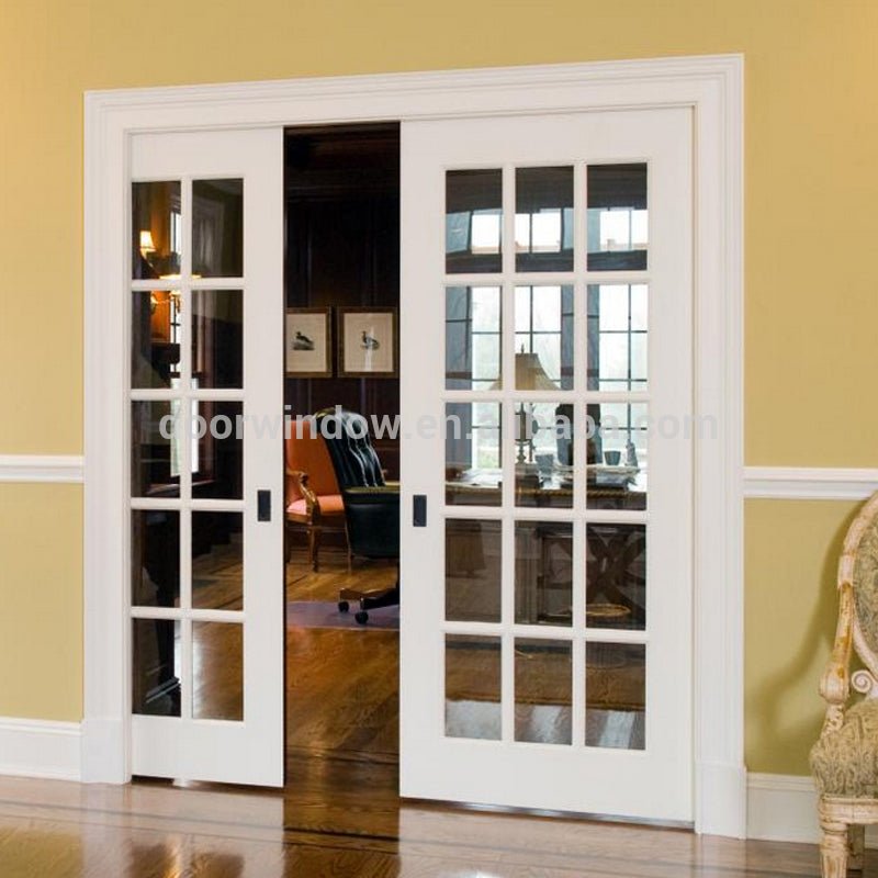 Classical elegance antique french doors sliding pocket drawing room entry door by Doorwin - Doorwin Group Windows & Doors