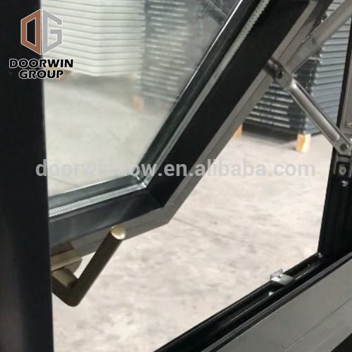 colored glass aluminum vertical pivot windows by Doorwin - Doorwin Group Windows & Doors