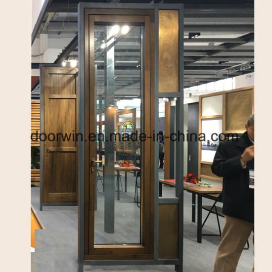 Copper Clad Oak Wood Entry Door, Copper Entrance Door, Hinged Patio Door - China Apartment Entrance Doors, Apartment Entry Door - Doorwin Group Windows & Doors