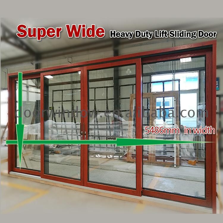 Curved glass sliding door competitive price commercial aluminum doors by Doorwin on Alibaba - Doorwin Group Windows & Doors