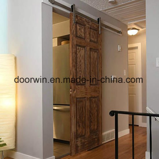 Custom Size Brown Color Interior Wooden Doors Pine/Oak Wooden Sliidng Door - China Sliidng Interior Door, Oak Solid Doors - Doorwin Group Windows & Doors