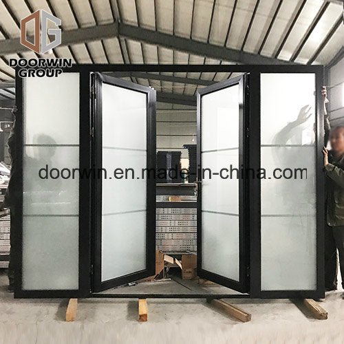Custom Size Entry French Doors Aluminum Front Door with Glass - China Entry Door, French Entry Door - Doorwin Group Windows & Doors