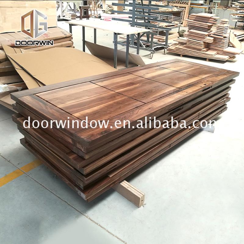 Customized 4 panel solid wood interior doors - Doorwin Group Windows & Doors