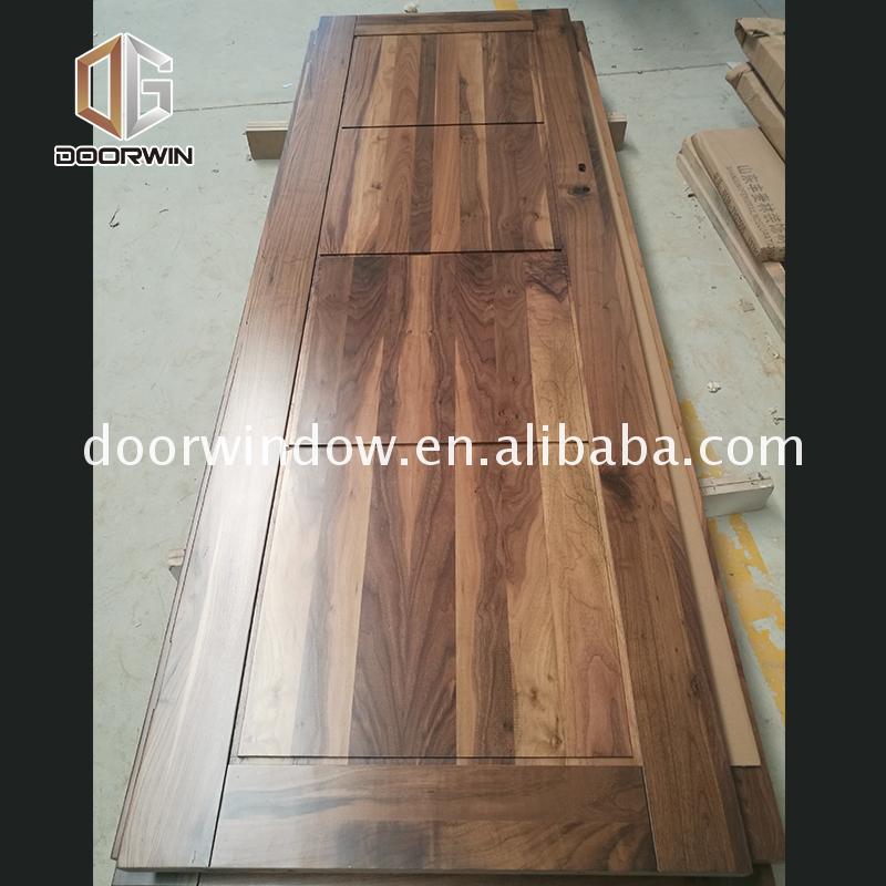 Customized 4 panel solid wood interior doors - Doorwin Group Windows & Doors