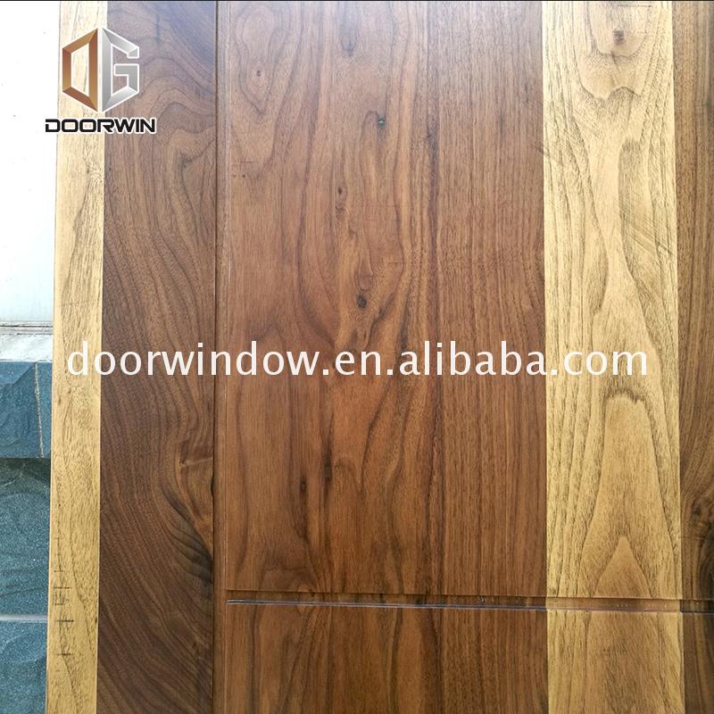 Customized 4 panel solid wood interior doors - Doorwin Group Windows & Doors