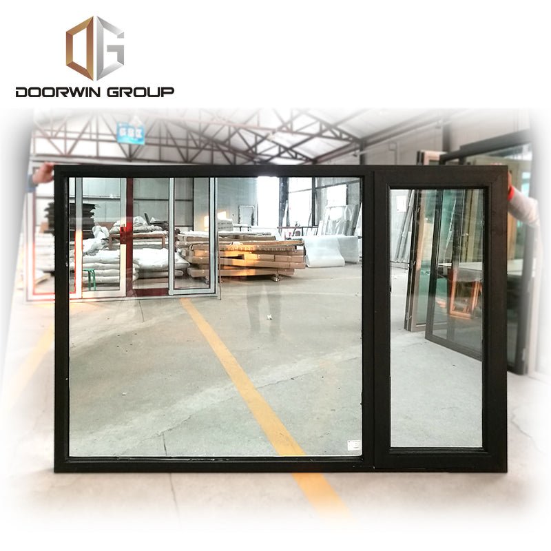 Customized commercial office doors with windows metal window frames door - Doorwin Group Windows & Doors