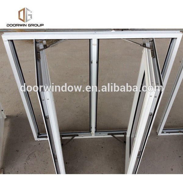 Customized Double Glazing Fully Tempered Reflective Glass Grey Tinted Outswing Aluminum Casement Window by Doorwin - Doorwin Group Windows & Doors