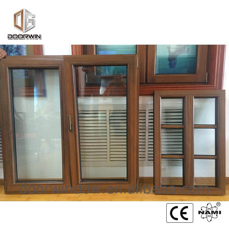 Customized inward swing window opening aluminium casement - Doorwin Group Windows & Doors