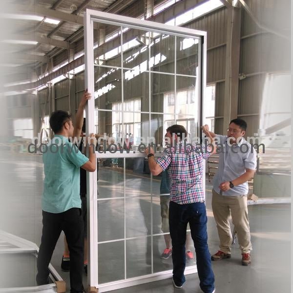 Customized made aluminium double glazed doors and window double hung impact windows by Doorwin on Alibaba - Doorwin Group Windows & Doors