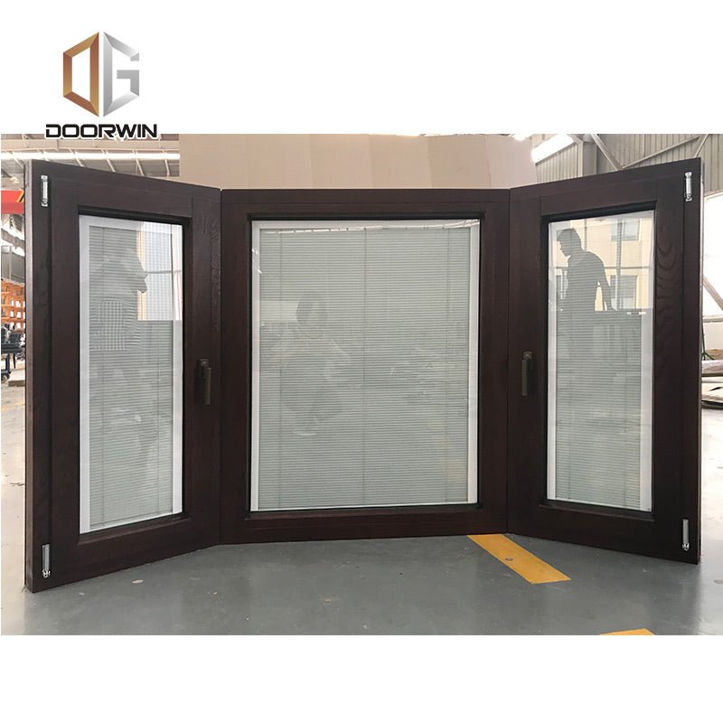 Dallas 36 x 36 bay window anodized window made in China - Doorwin Group Windows & Doors