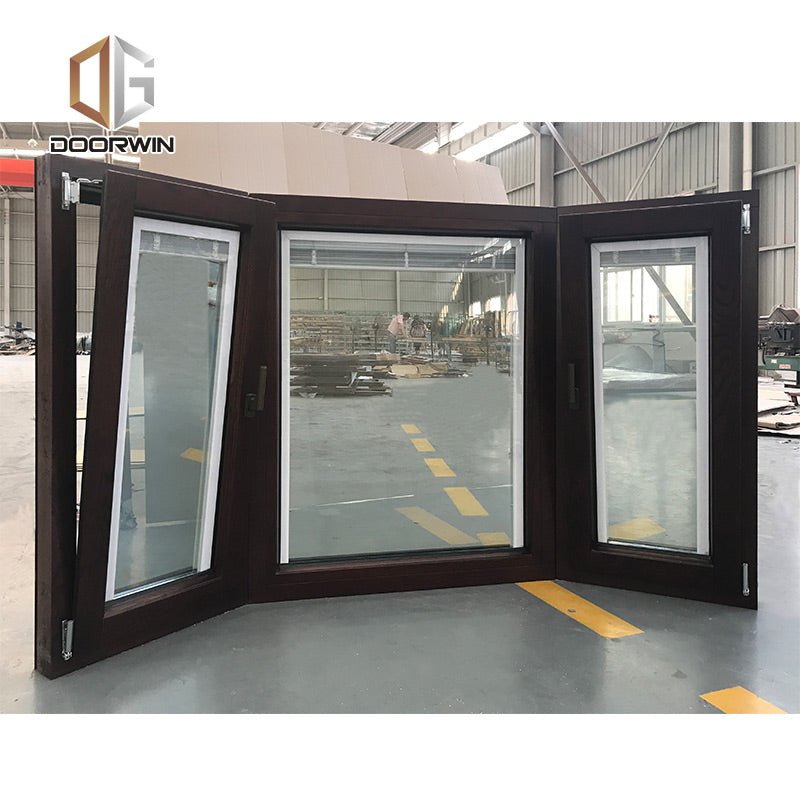 Dallas 36 x 36 bay window anodized window made in China - Doorwin Group Windows & Doors