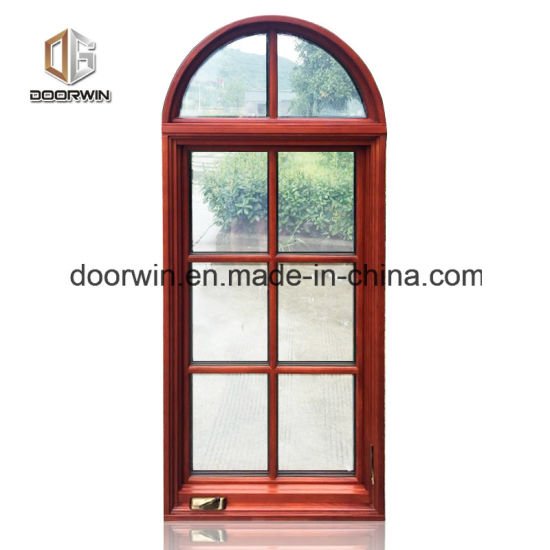 Decoration Wood Clad Aluminum Bronze Window, Solid Wood Clad Thermal Break Aluminum Casement Window - China Aluminum Window, Window - Doorwin Group Windows & Doors