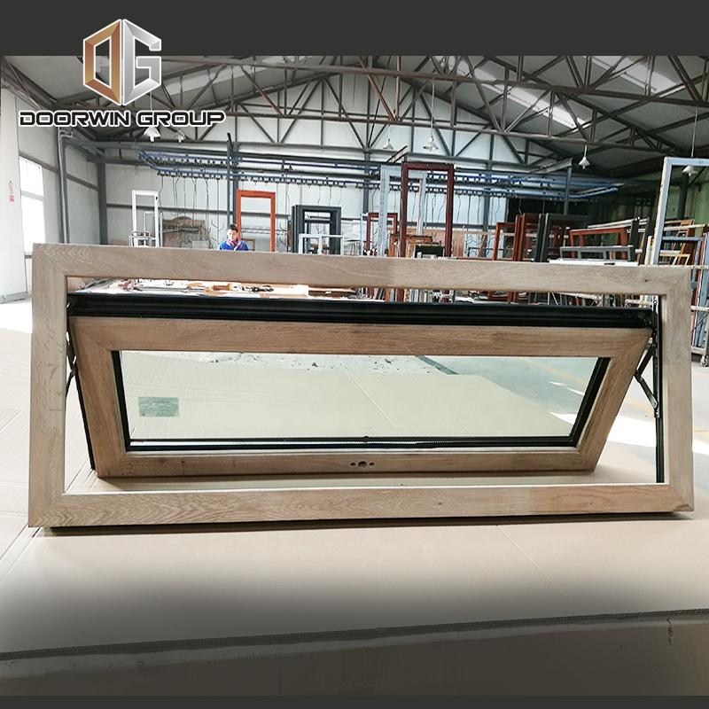 DOORWIN 2021Wood Aluminium composite frame glass awning window with factory price - Doorwin Group Windows & Doors