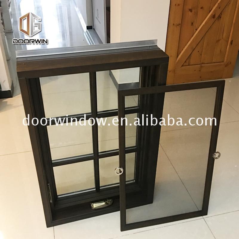 DOORWIN 2021Wood aluminum composite casement windows window aluminium double glass - Doorwin Group Windows & Doors