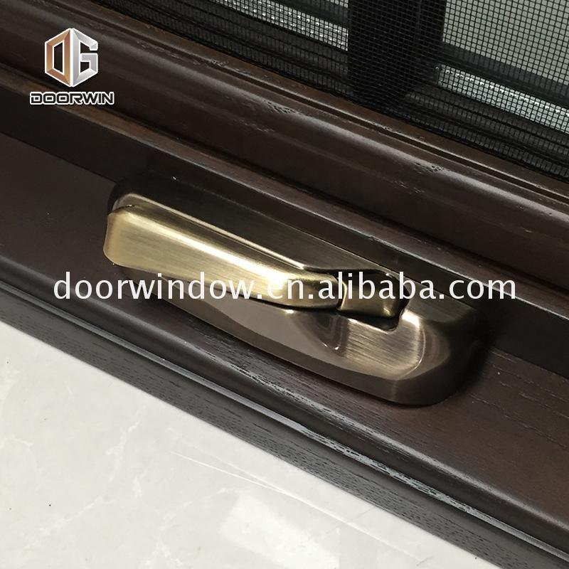 DOORWIN 2021Wood aluminum composite casement windows window aluminium double glass - Doorwin Group Windows & Doors