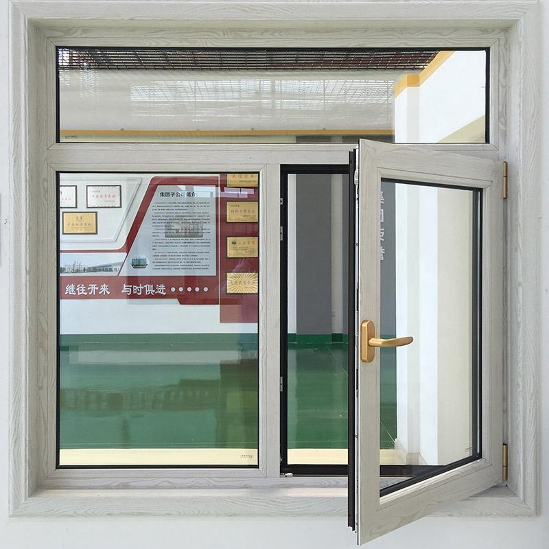 DOORWIN 2021Wood grain color awning window aluminum casement windows - Doorwin Group Windows & Doors