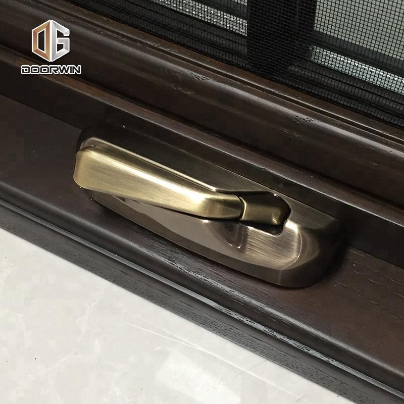 DOORWIN 2021Wood grain finish thermal break crank window windows out push by Doorwin on Alibaba - Doorwin Group Windows & Doors