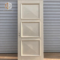 DOORWIN 2021wood veneer MDF board flat panel dressing study room door cheap wooden interior doorsby Doorwin - Doorwin Group Windows & Doors