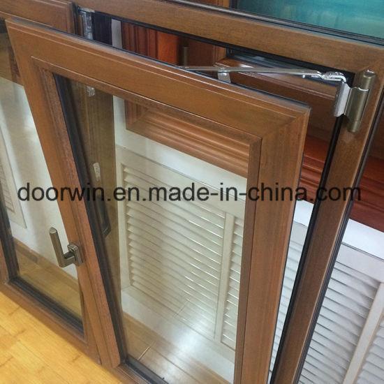 DOORWIN 2021Wood Window, America California Client Teak Wood Clad Thermal Break Aluminum Casement Window - China Window, Wood Aluminum Window - Doorwin Group Windows & Doors