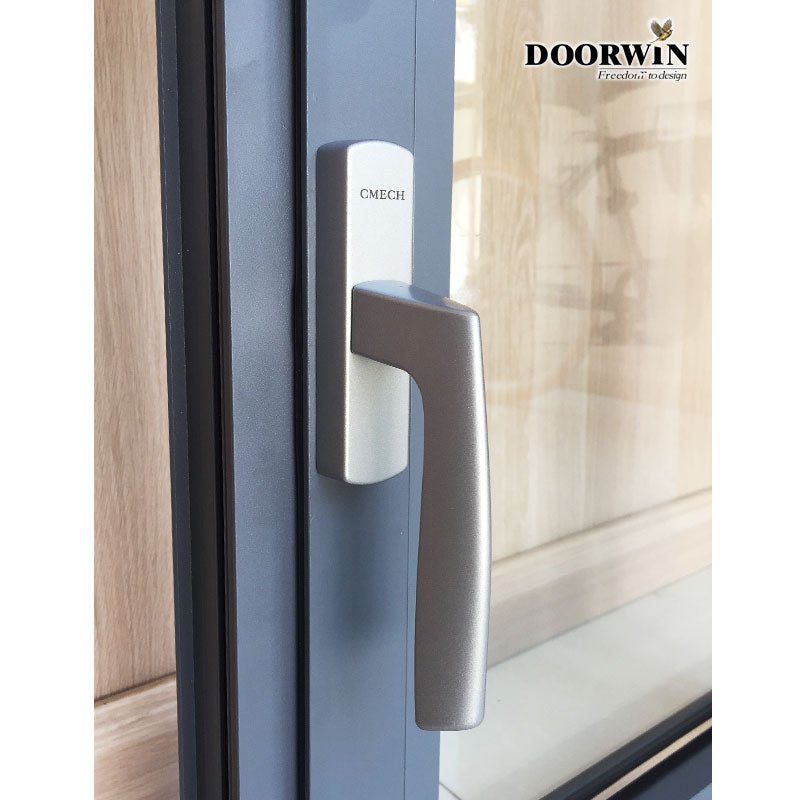 Doorwin Aluminum double tempered casement glass windows in low prices - Doorwin Group Windows & Doors