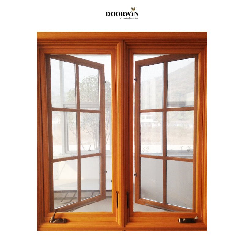 Doorwin aluminum garden windows with mosquito net window - Doorwin Group Windows & Doors