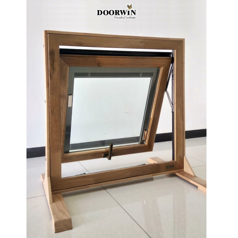 Doorwin aluminum shutter window vertical pivot window - Doorwin Group Windows & Doors