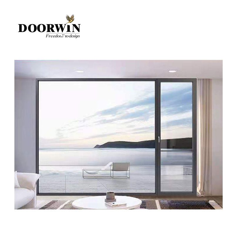 Doorwin Aluminum Slim-line window system minimized borders for a maximized view double tempered casement glass windows - Doorwin Group Windows & Doors