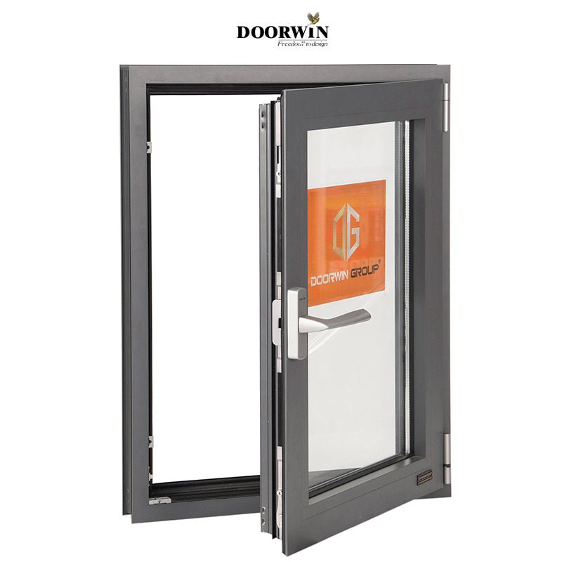 Doorwin Aluminum window sound proof window tilt turn Casement window - Doorwin Group Windows & Doors